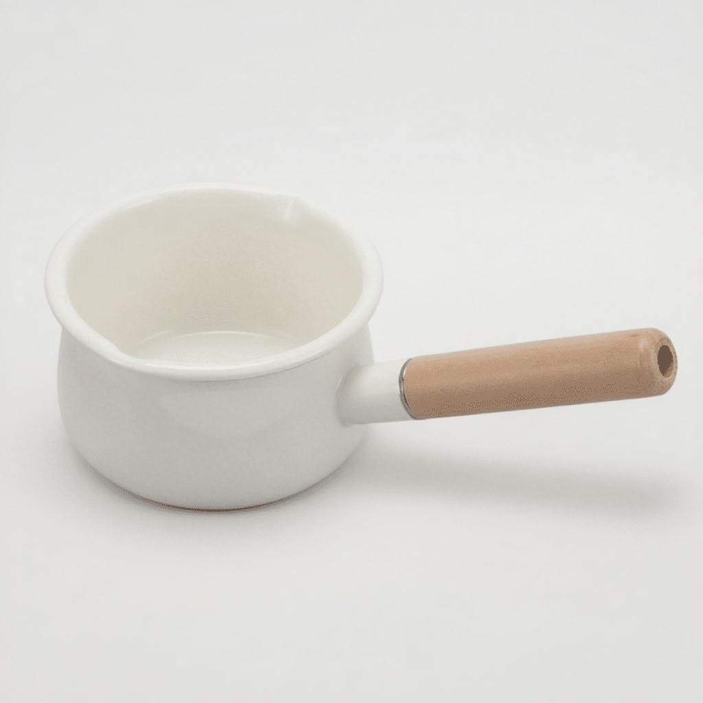 Enamel Frying Pan Enamel Milk Pot 15cm