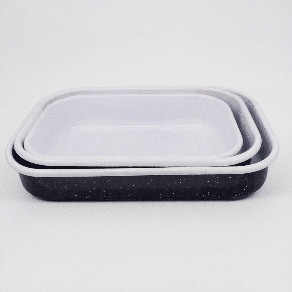 Enamel Oven Baking Trays 34 38 42cm