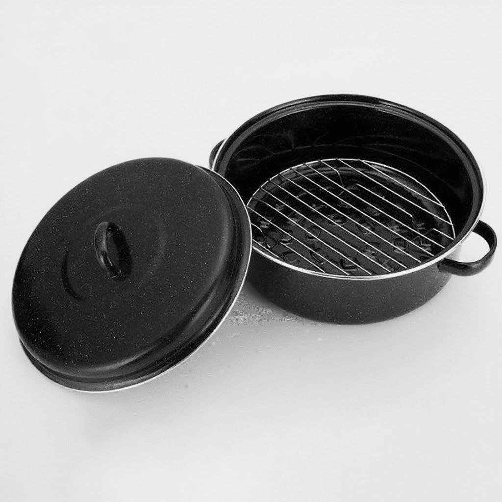 Enamel Roaster Enamel Potato Pot 24 26 28cm