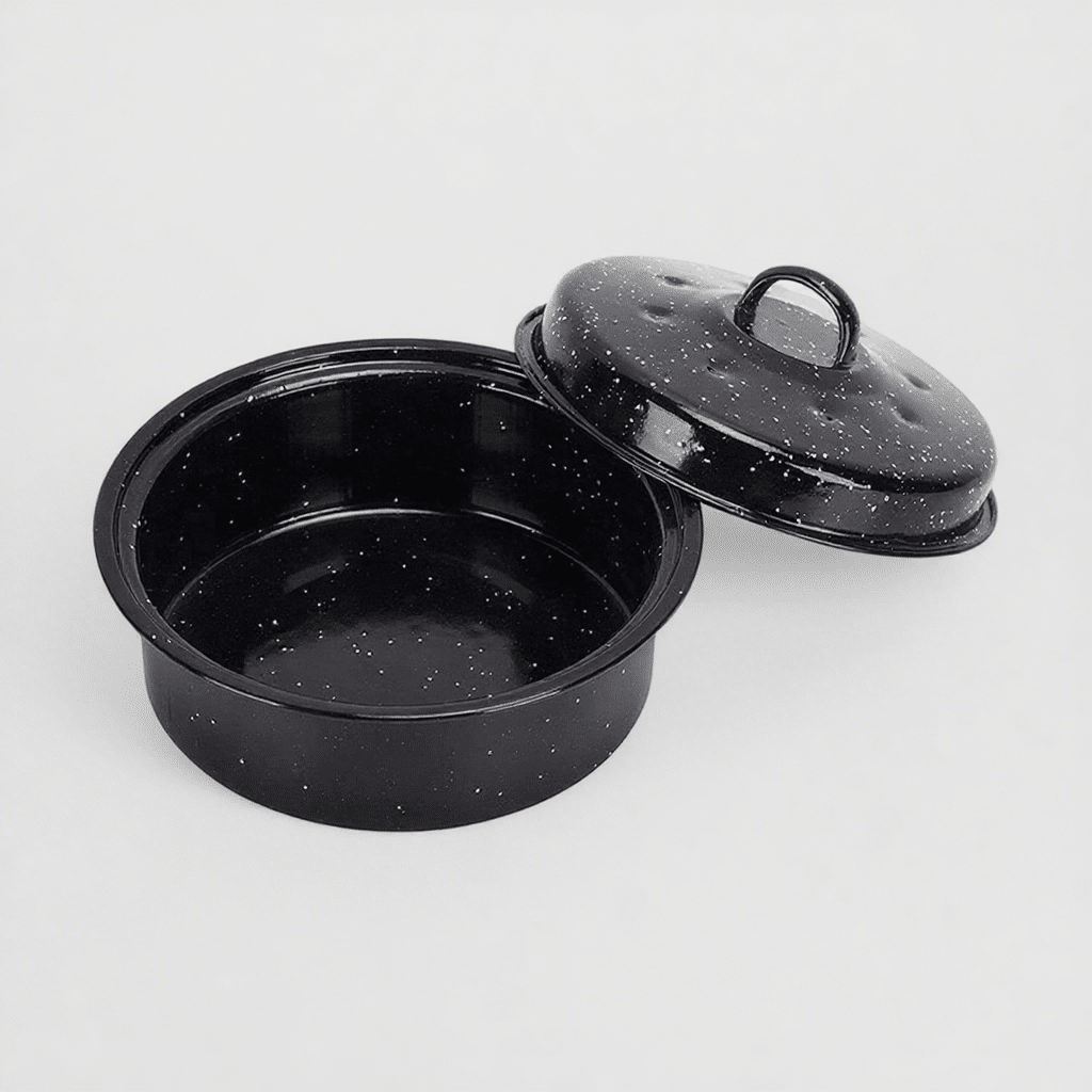 Enamel Roaster Enamel Potato Pot 26 28cm