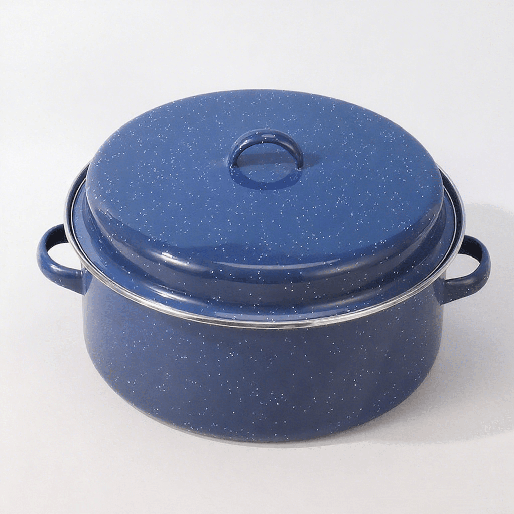 Enamel Roaster Enamel Potato Pot 27cm