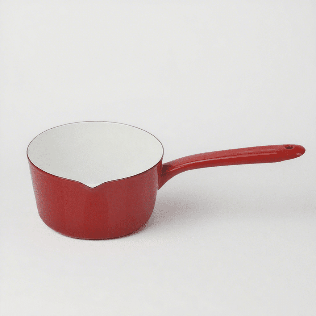 Enameled Frying Sauce Pan Enamel Saucepan 15cm
