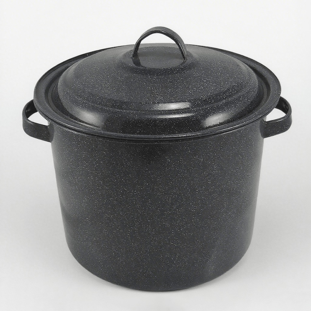 Speckled Black Cooking Pot Enamel Pot 22~40cm