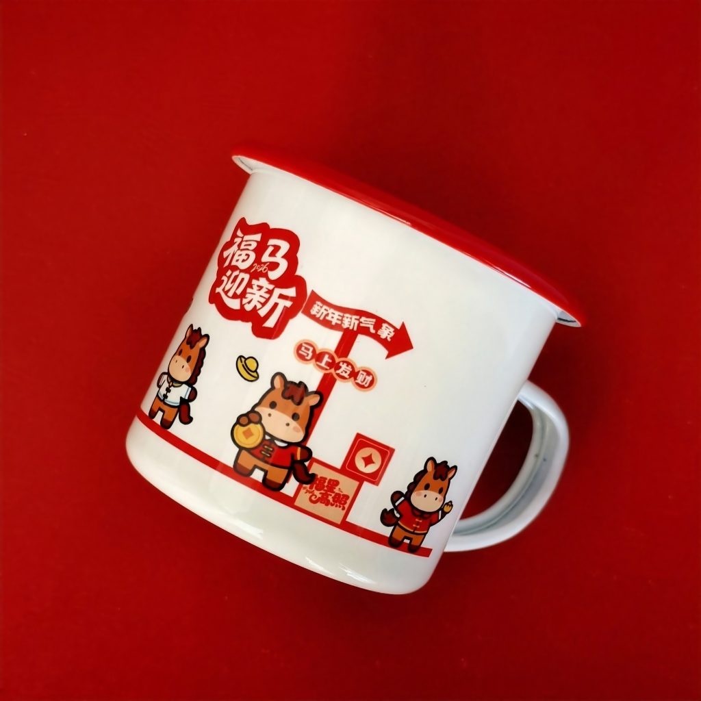 custom childrens enamel mugs